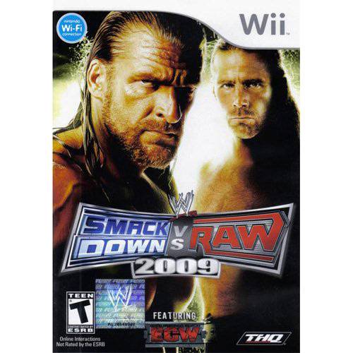 Tudo sobre 'Game WWE SmackDown Vs Raw 2009 - Wii'