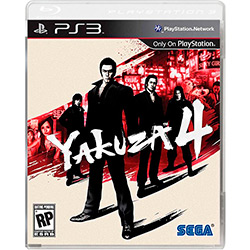 Game Yakuza 4 - PS3