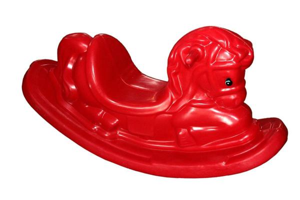 Gangorra Cavalinho Vermelho - Brinquedos de Parque