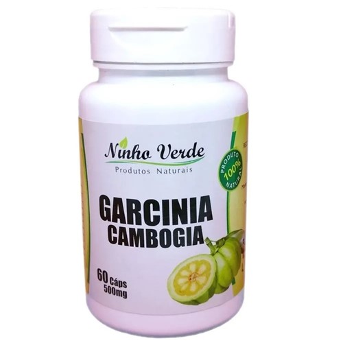 Garcinia Cambogia 60 Cápsulas 500 Mg Ninho Verde