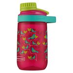 Garrafa Squeeze Infantil Rubbermaid Leak Proof Rosa - Pássaros