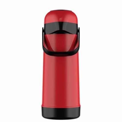 Garrafa Térmica 1 Litro Magic Pump Termolar Vermelha Vermelha