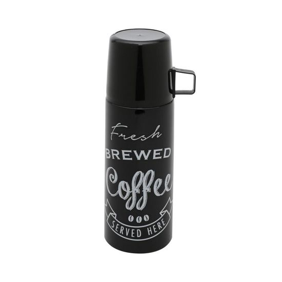 Garrafa Térmica com Tampa Expresso Brewed Coffee 350 Ml Preto