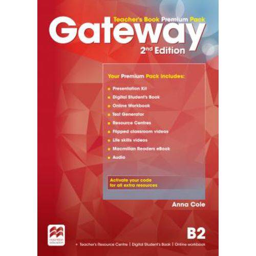Gateway B2 - Teacher's Book Premium Pack - Second Edition - Macmillan - Elt