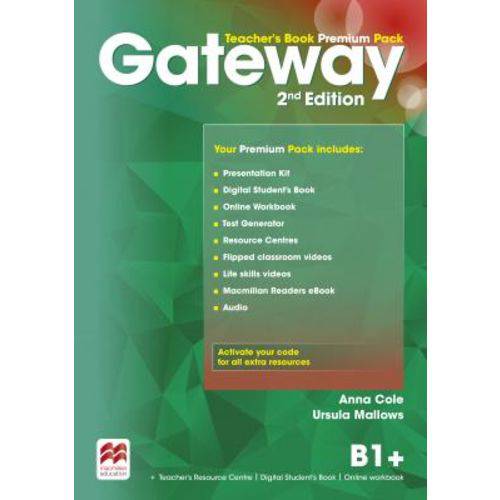 Gateway B1+ - Teacher's Book Premium Pack - Second Edition - Macmillan - Elt