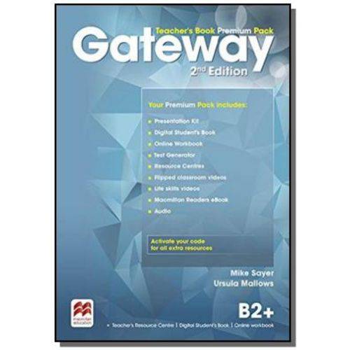 Gateway 2nd Edition B2+ Teachers Book Premium Pack