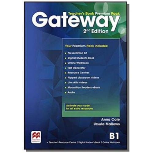 Gateway 2nd Edition B1 Teachers Book Premium Pack