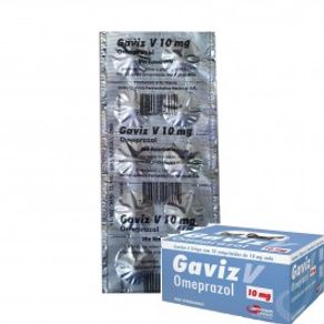 Gaviz V Antiácido 10 Mg 10 Comprimidos