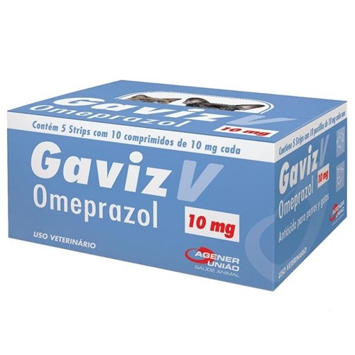 Gaviz V Omeprazol 10Mg Strip com 10 Comprimidos