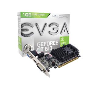 Geforce Evga Gt Mainstream Nvidia 01G-P3-2615-Kr Gt 610 1Gb Ddr3 64Bits 1000Mhz Vga / Hdmi / Dvi