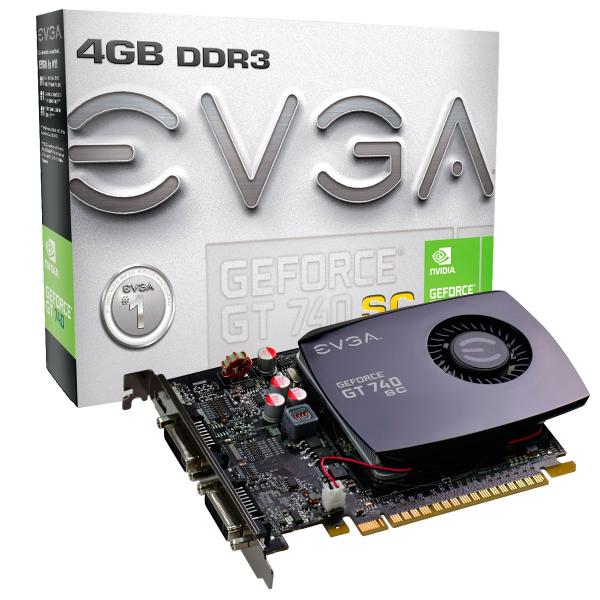Geforce Evga Gt Mainstream Nvidia 04G-P4-2744-Kr Gt 740 Sc 4Gb Ddr3 128Bits 1334Mhz Dvi/Dvi/Mhdmi