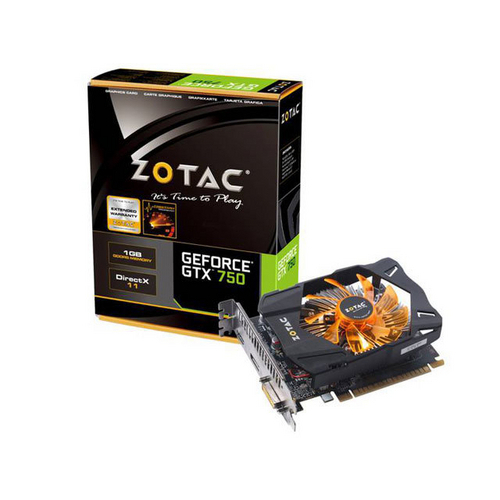Geforce Zotac Gtx Performance Nvidia Gtx 750 1gb Ddr5 128bit 5000mhz 1033mhz 512 Cudas Cores Dual D