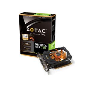 Geforce Zotac Gtx Performance Nvidia Zt-70701-10M Gtx-750 1Gb Ddr5 128Bits 5000Mhz Dvi/Dvi/M-Hdmi