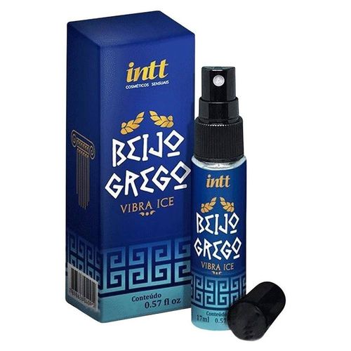 Tudo sobre 'Gel Beijo Grego Vibra ICE Comestível - 17ml INTT'