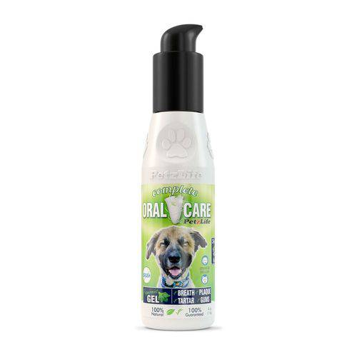 Tudo sobre 'Gel Canino para Higiene Oral Petzlife 118ml (4oz) Removedor de Tártaro'