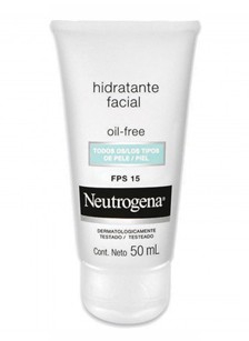 Gel Creme Hidratante Oil Free Neutrogena FPS15 50ml - Neutrogena Oil Free