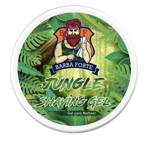 Gel de Barbear Jungle Shaving Gel Barba Forte 170gr