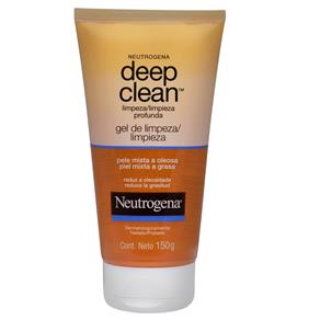 Gel de Limpeza Profunda Neutrogena Deep Clean – 150 G