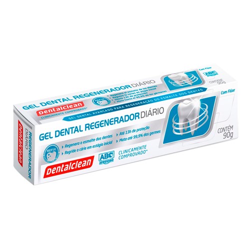 Tudo sobre 'Gel Dental Regenerador Diário Dentalclean 90g'