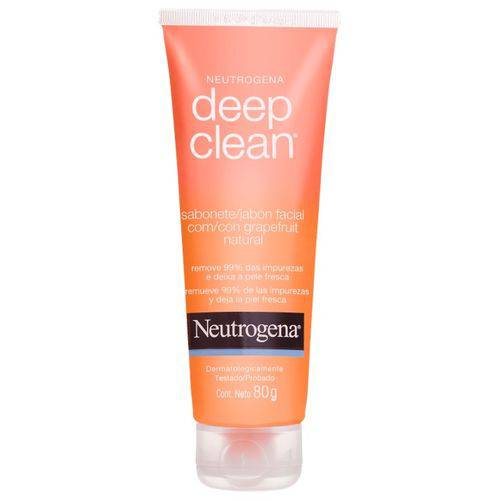 Tudo sobre 'Gel Limpeza Neutrogena Deep Clean Grapefruit 80g'