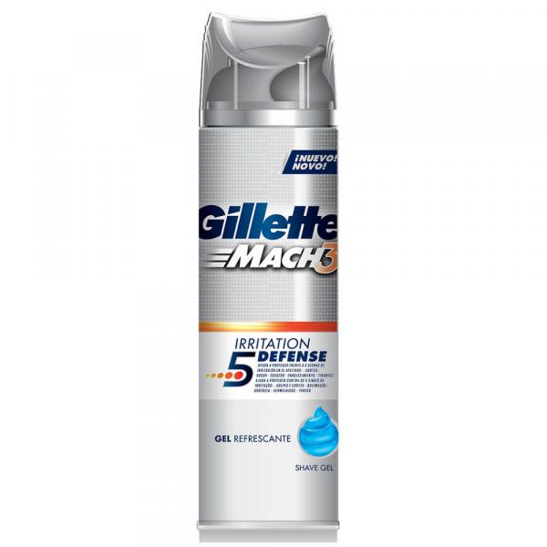 Gel de Barbear Mach3 Refrescante - 198g - Gillette