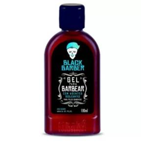 Gel para Barbear Masculino Barba Muriel Black Barber 100g
