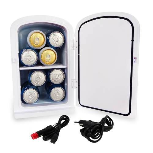 Geladeira Mini Refrigerador e Aquecedor 6 Litros Portatil Bivolt e Veicular (12v) (8573)