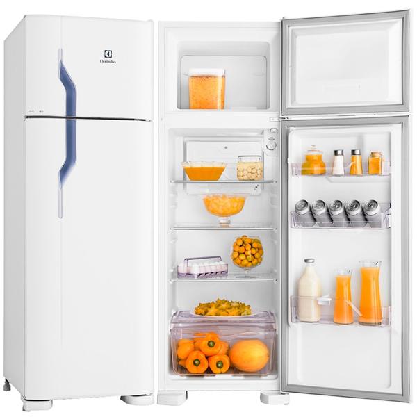 Geladeira Refrigerador 260 Litros Electrolux Cycle Defrost 2 Portas Classe a - DC35A Branco