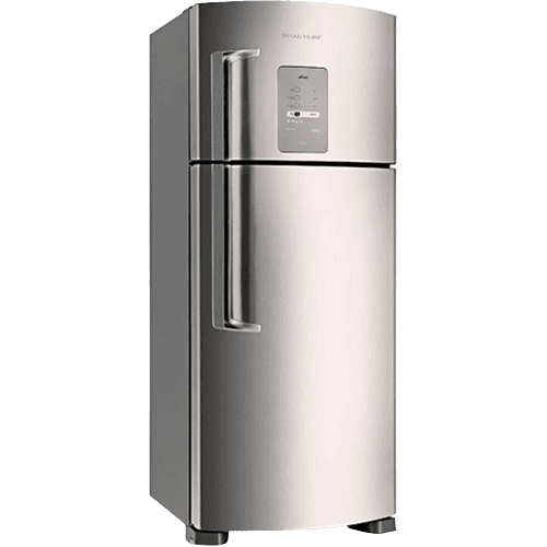 Geladeira / Refrigerador Brastemp Ative 2 Portas BRM48 Frost Free 403L Inox