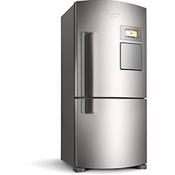 Geladeira / Refrigerador Brastemp Duplex Frost Free BRV80ARANA 565 Litros - Smart Ice, Central Inteligente , Smart Door - Inox