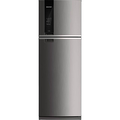 Tamanhos, Medidas e Dimensões do produto Geladeira/Refrigerador Brastemp Duplex 2 Portas BRM57 Frost Free 500L - Inox