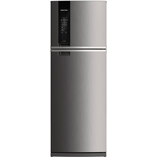 Tamanhos, Medidas e Dimensões do produto Geladeira/Refrigerador Brastemp Duplex 2 Portas BRM58 Frost Free 500L - Inox