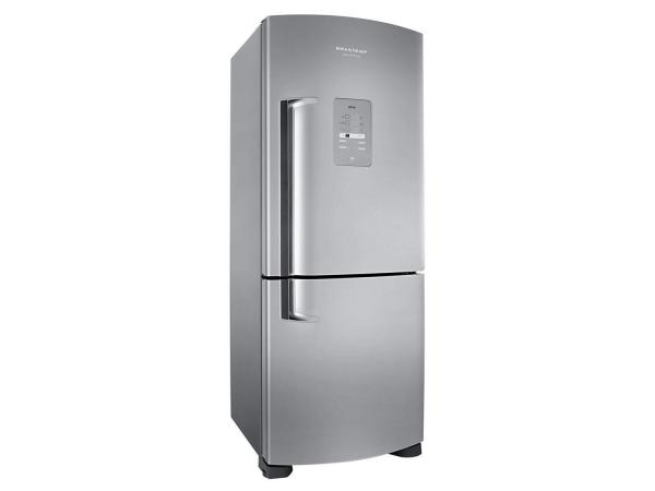Tudo sobre 'Geladeira/Refrigerador Brastemp Frost Free Duplex - 422L Inox Inverse Ative! BRE50NR'