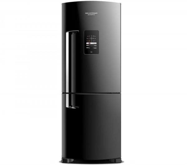 Geladeira/Refrigerador Brastemp Frost Free Duplex - 422L Inverse All Black BRE50NEBNA Preto