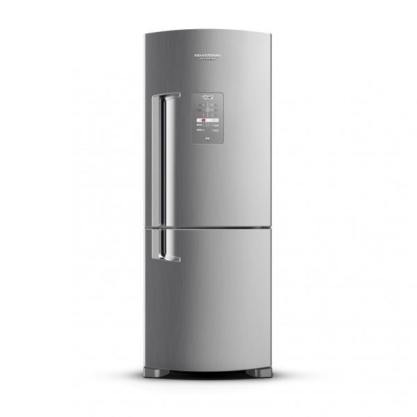 Geladeira/Refrigerador Brastemp Frost Free Inox - 422L Viva! BRE51NKBNA