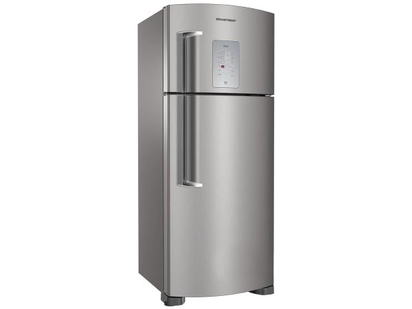 Geladeira/Refrigerador Brastemp Frost Free Inox - Duplex 403L Ative! BRM48NKANA