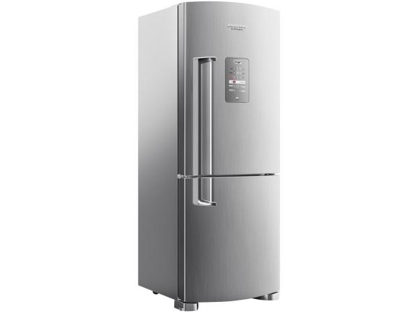 Geladeira/Refrigerador Brastemp Frost Free Inox - Inverse 422L Viva! BRE51NKANA