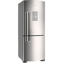 Geladeira / Refrigerador Brastemp Inverse Frost Free BRE50 422L Inox