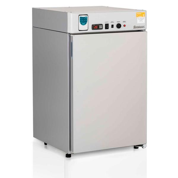 Geladeira/Refrigerador Comercial com Controlador Inteligente 1 Porta Cega Chapa Cinza GRCE-1P Gelopar