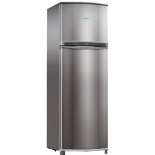 Tudo sobre 'Geladeira / Refrigerador Consul Frost Free CRM33 Inox 263L'