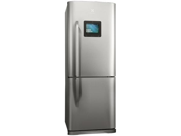 Tudo sobre 'Geladeira/Refrigerador Electrolux Frost Free Inox - 454L Painel Touch DT52X'