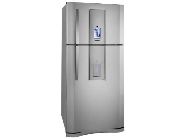 Geladeira/Refrigerador Electrolux Frost Free Inox - 542L Dispenser de Água Painel Touch DT80X