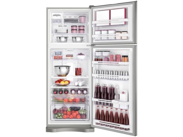 Geladeira/Refrigerador Electrolux Frost Free Inox - Duplex 427L Painel Touch DF53X