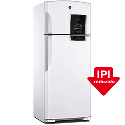 Geladeira / Refrigerador Frost Free Duplex GE RFGE465 403 Litros Branco