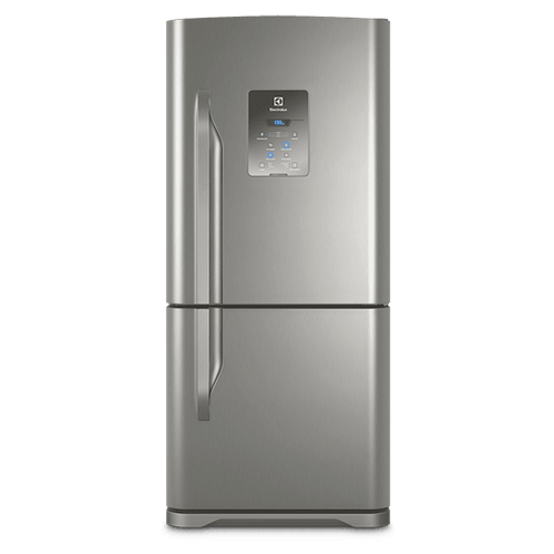 Geladeira/Refrigerador Frost Free Inox Bottom Freezer 598L Electrolux (DB84X) 220V