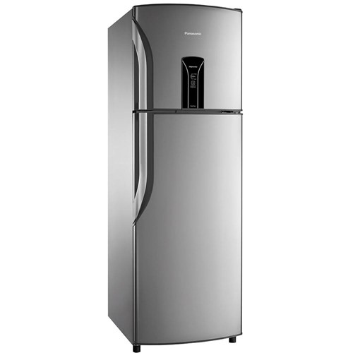 Geladeira/Refrigerador Panasonic Frost Free 2 Portas Nr-Bt40b 387 Litros Aço Escovado - 110V