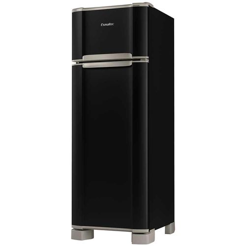 Geladeira/refrigerador 2 Portas Cycle Defrost Rcd34 276 Litros Preto 110v - Esmaltec