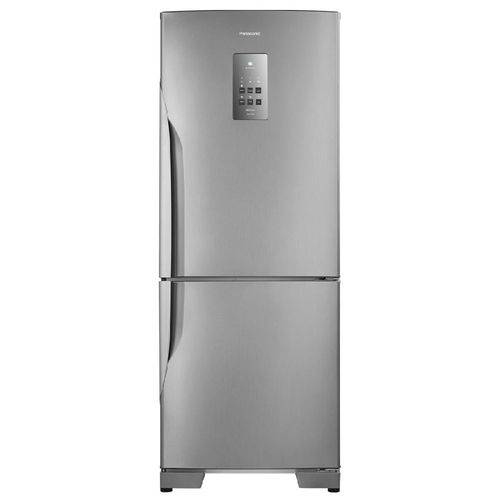 Geladeira/Refrigerador 2 Portas Frost Free Inverter Bottom Freezer BB53 425L Inox - Panasonic