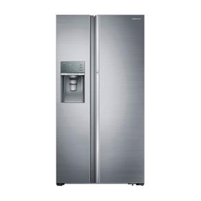 Geladeira Refrigerador Samsung Inox Side By Side 765L Dispenser de Água Food Show Case