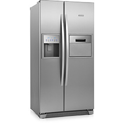 Geladeira / Refrigerador Side By Side Electrolux SH72X Frost Free 504 Litros Inox